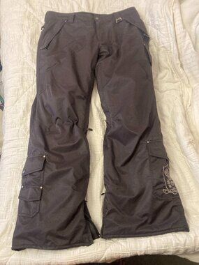 BETTY RIDES "All Mountain" Women's Skiing/Snowboarding Pants (L)